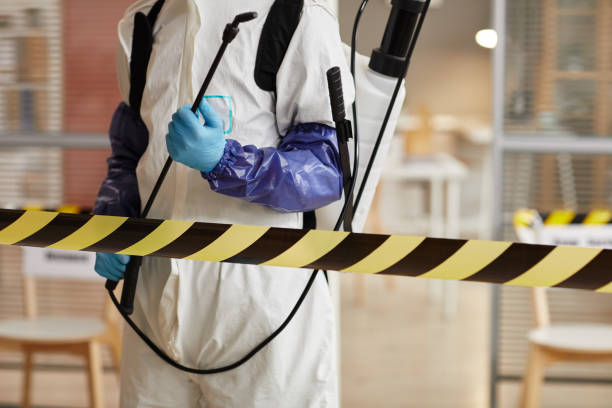 Professional Biohazard technician working in Folsom, PA